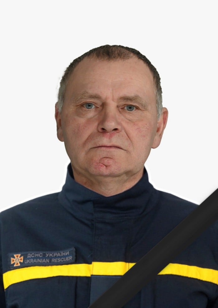 57-річний рятувальник загинув внаслідок удару дрона на Сумщині, фото: ДСНС Сумщини