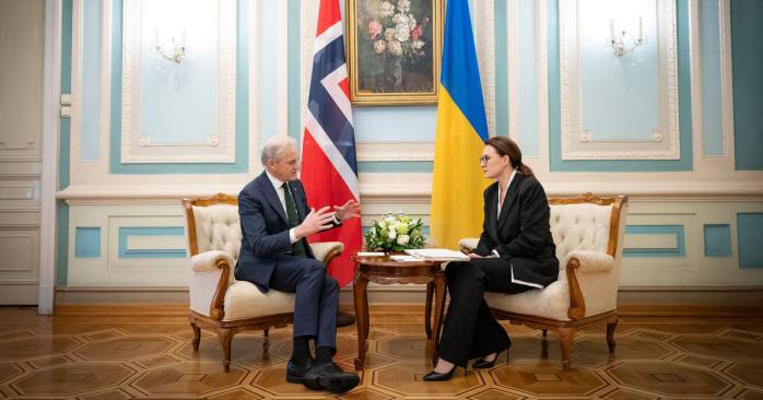 Норвегія виділила Україні 9 млрд дол. фінансування на 2026 рік. Фото: 