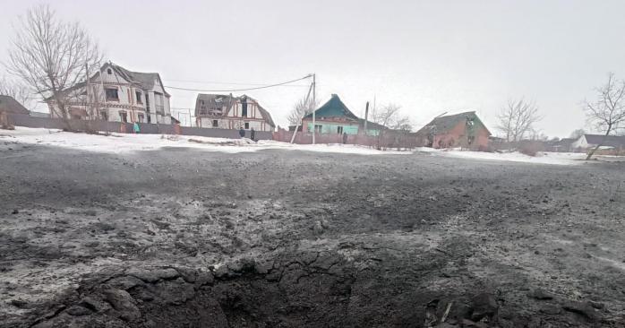 Наслідки нічної атаки російських військ. Фото: ОВА