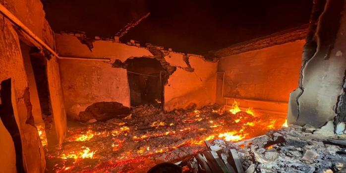 Наслідки російської атаки на Куп&rsquo;янщині, фото: ДСНС