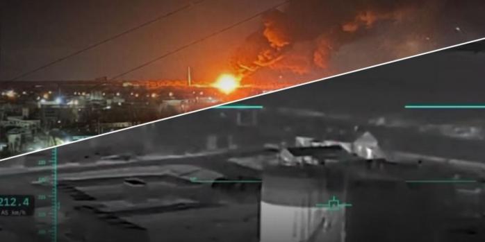 ЗСУ уразили нафтобазу &laquo;Луганська&raquo;, фото: Генштаб ЗСУ