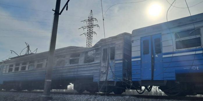 Наслідки російського удару по поїзду &laquo;Укрзалізниці&raquo;, фото: Олексій Кулеба
