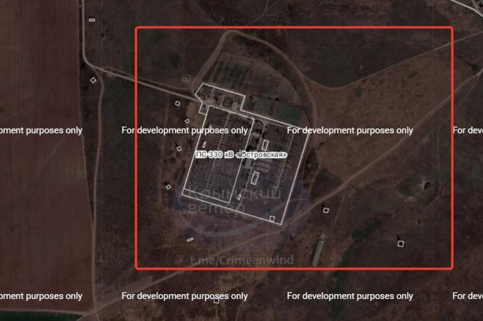 Дроны ночью могли поджечь крупную электроподстанцию в оккупированном Крыму. Фото: 