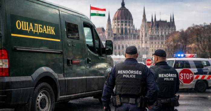 Задержание инкассаторов &laquo;Ощадбанка&raquo; в Венгрии. Фото: