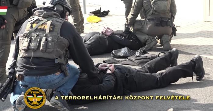 Затримання українських інкасаторів, скріншот відео