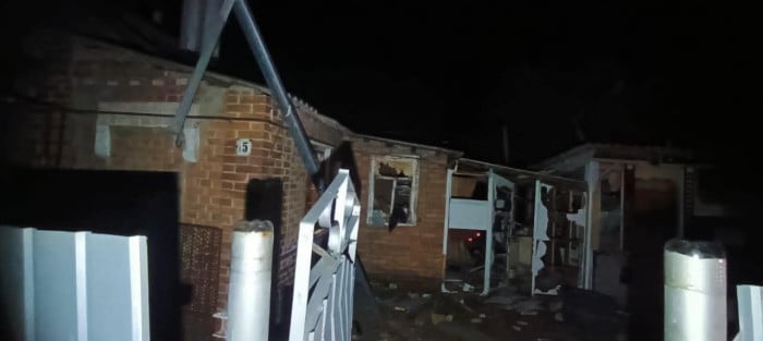 Наслідки російського обстрілу Слов’янська 8 березня, фото: Слов'янська МВА