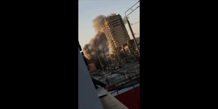 Последствия ракетного удара по Брянску, видеоскриншот