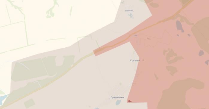 Російська армія захопила нові території на півночі Сумщини. Карта: DeepState