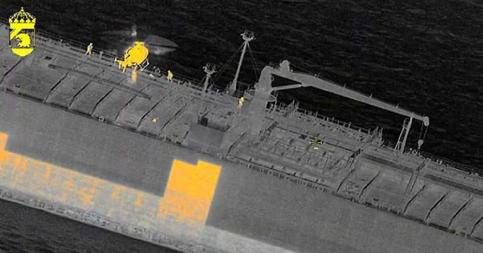 Швеция задержала танкер теневого флота РФ. Фото: