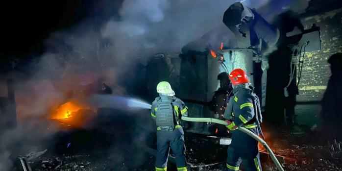 Последствия российских ударов в Одесской области, фото: ГСЧС