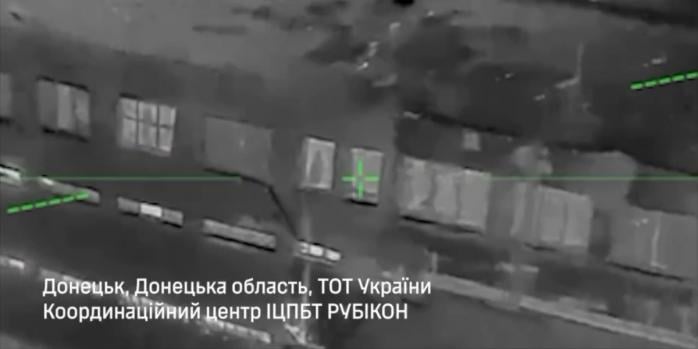 Уничтожение российских захватчиков, скриншот видео