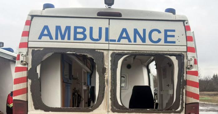 Армія РФ атакувала дроном &laquo;швидку&raquo; на Харківщині. Фото: НПУ