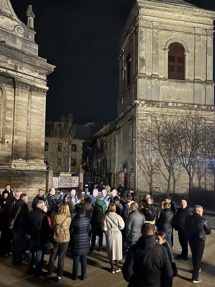Наслідки російської атаки на Львів, фото: Андрій Садовий