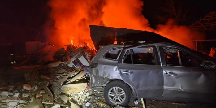 Наслідки російських ударів по Полтавщині, фото: ДСНС