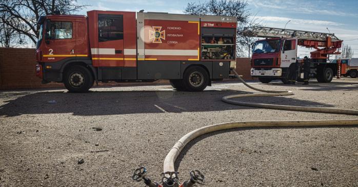 Наслідки обстрілу Харкова. Фото: ДСНС