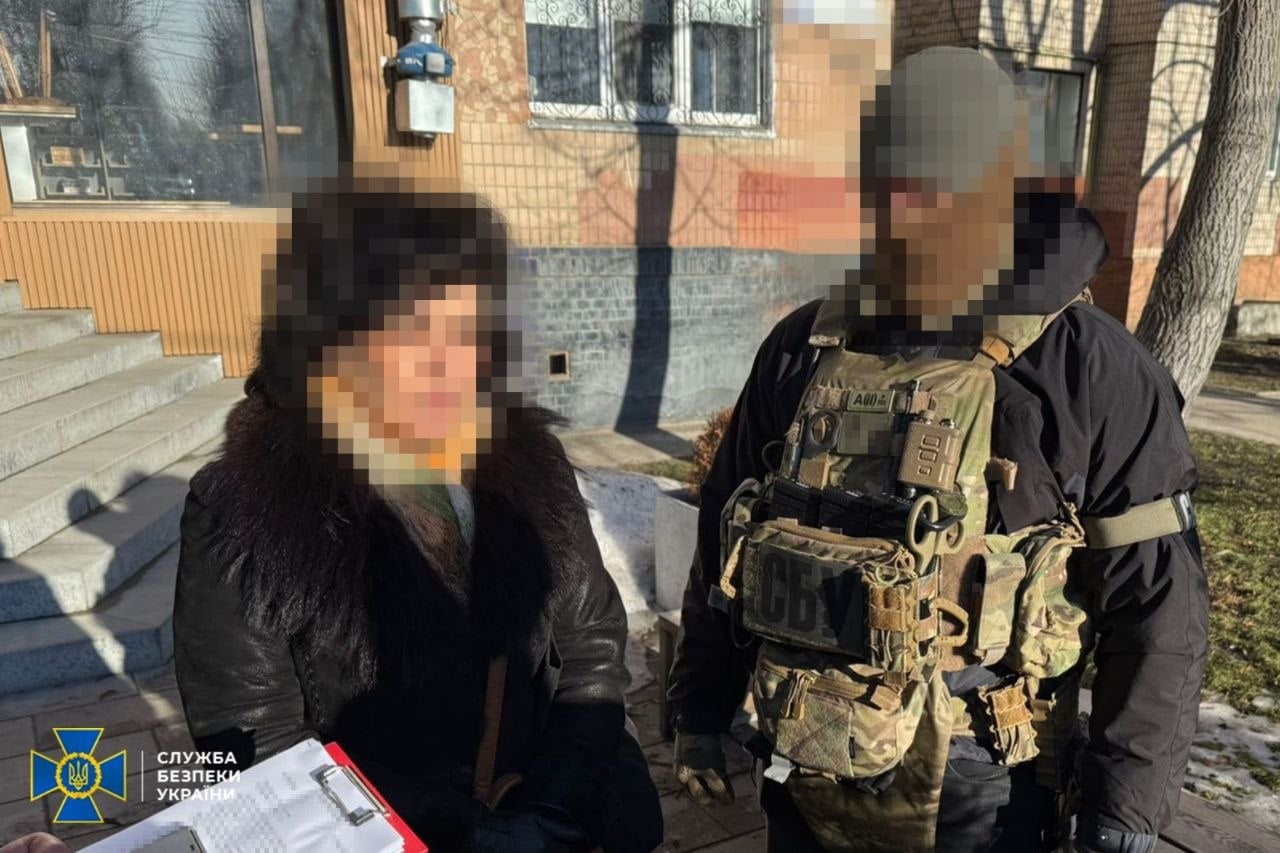 Агент РФ готувала теракти проти українських воїнів. Фото: СБУ