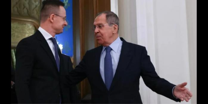 Петер Сійярто та Сергій Лавров, фото: «РИА «Новости»