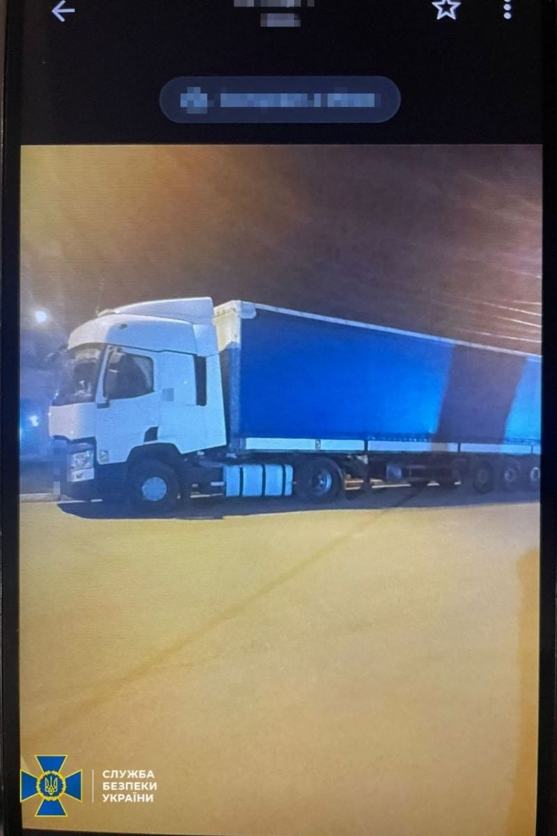 Російська агент намагалася підірвати вантажівку з цінним обладнанням в Одесі. Фото: СБУ
