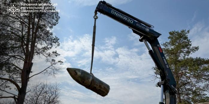 Знешкодження бойової частини &laquo;Кинджала&raquo;, фото: ДСНС