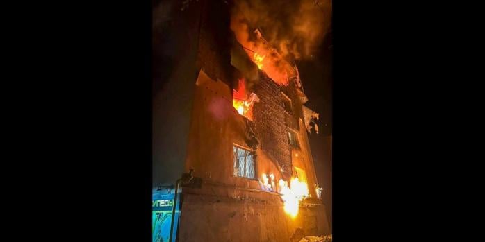 Последствия российской атаки по Чугуеву, фото: ГСЧС