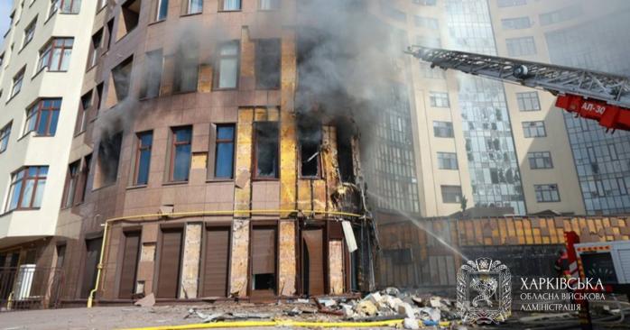 Армия РФ атаковала дроном жилой дом. Фото: