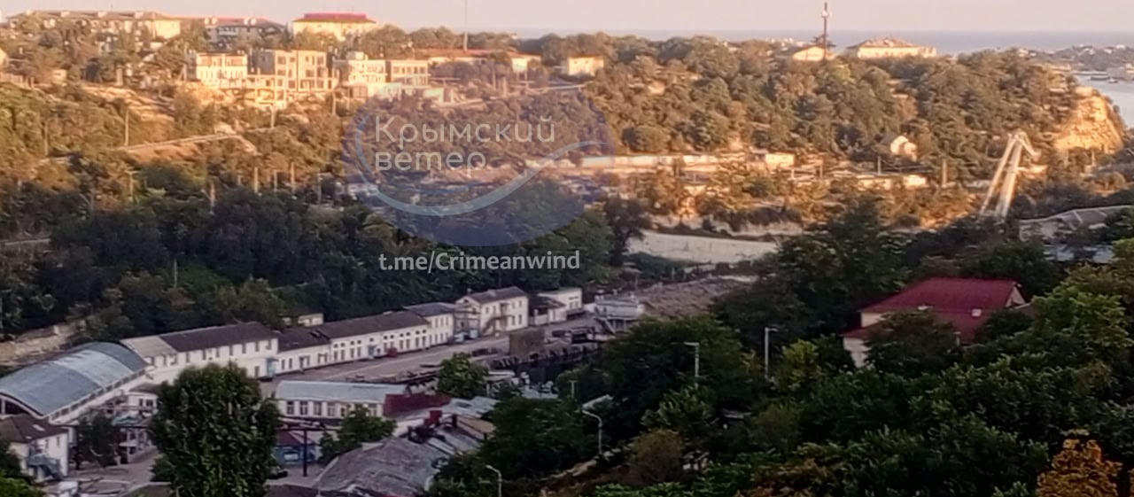 Судноремонтний завод ЧФ Росії в Севастополі повністю припинив роботу. Фото: «Кримський вітер»