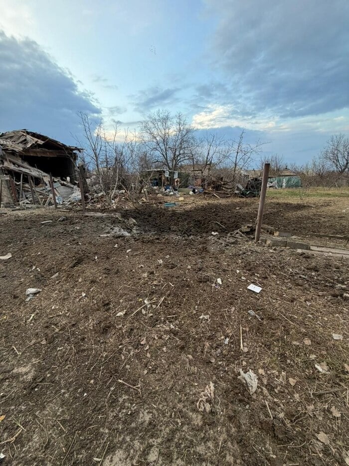Наслідки російського обстрілу Краматорська ввечері 3 квітня, фото: Вадим Філашкін