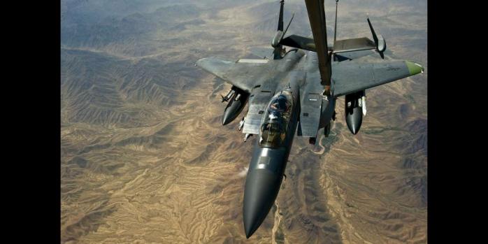 Истребитель F-15E, фото: NARA & DVIDS Public Domain Archive 