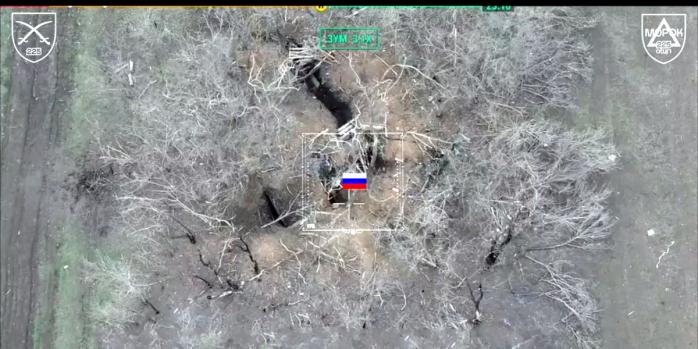 Знищення російських загарбників, скріншот відео