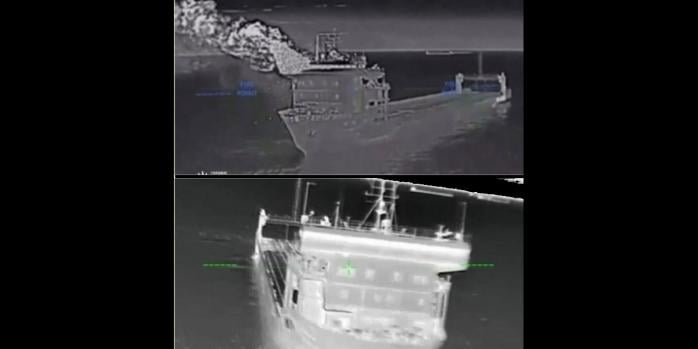 Знищення &laquo;славянина&raquo;, скріншот відео