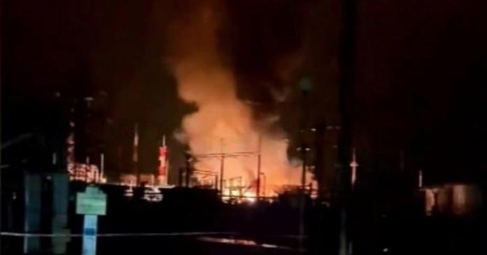 Наслідки атак БпЛА. Фото: соцмережі