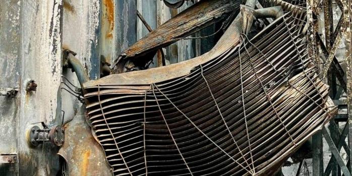 Последствия российских обстрелов, фото: ДТЭК