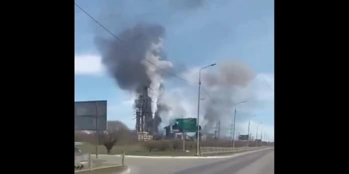 Наслідки атаки дронів у Череповці, скріншот відео