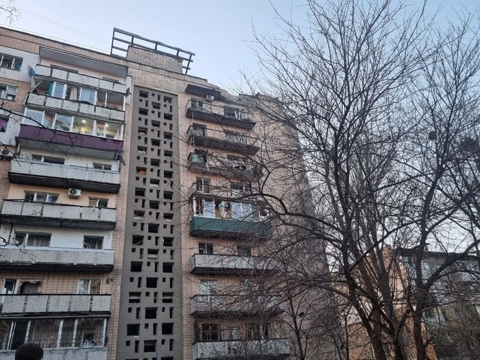 Російські БпЛА атакували Черкаси, фото: Черкаська ОВА