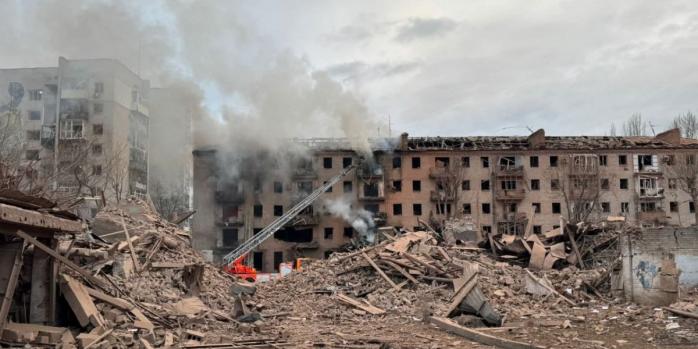 Наслідки російського авіаудару по Слов&rsquo;янську, фото: Слов&rsquo;янська МВА