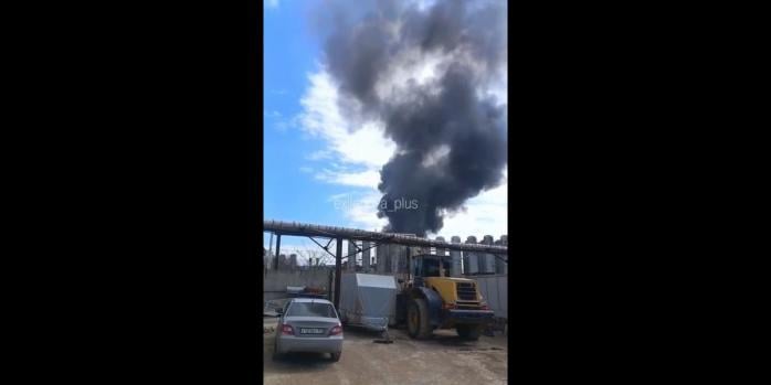 Наслідки атаки безпілотників у Стерлітамаку, скріншот відео