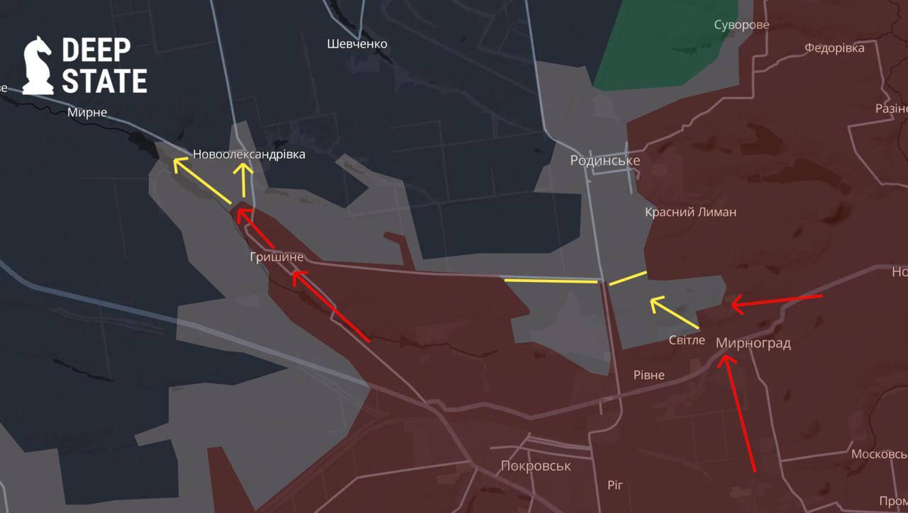 Карта: DeepState