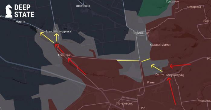 Карта: DeepState