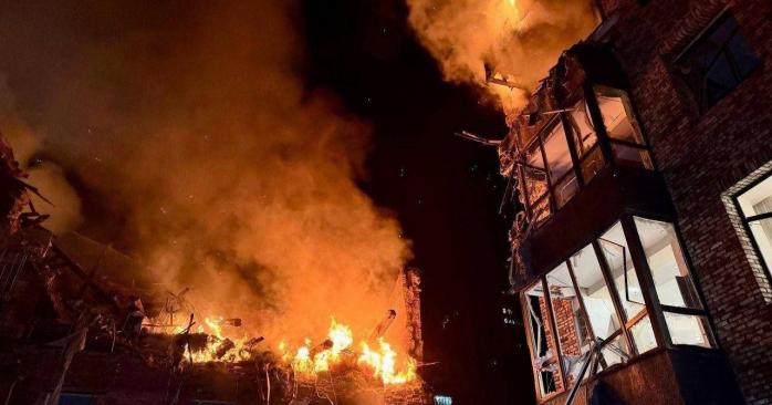 РФ ночью массированно атаковала Украину, много погибших и раненых. Фото: 