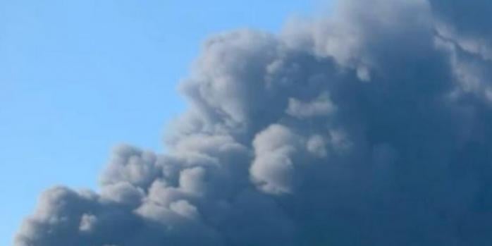 Морський термінал горить у Туапсе, фото: соціальні мережі