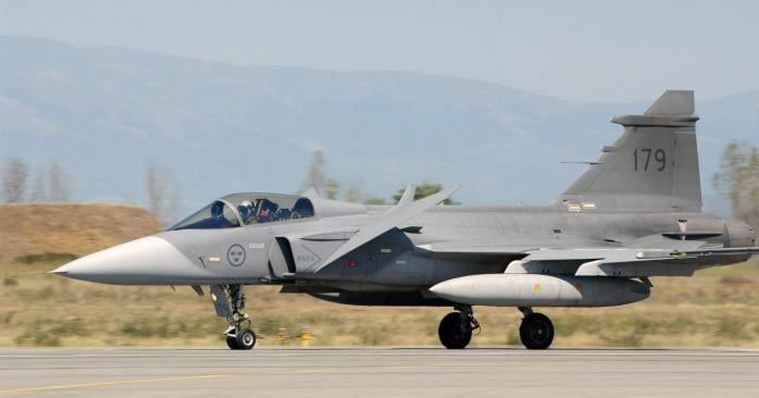 Пилоты ВСУ начнут тренировки на шведских Gripen в 2026 году. Фото: 