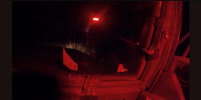 Під час нічної спецоперації, скріншот відео