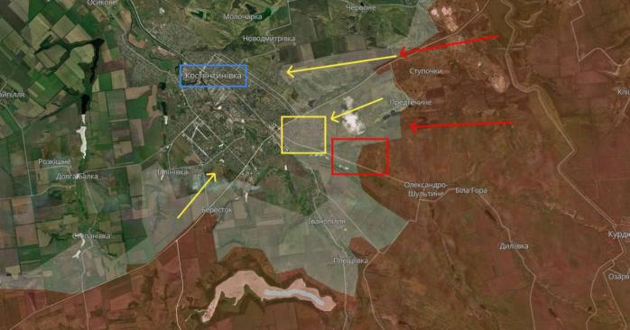 Карта: DeepState