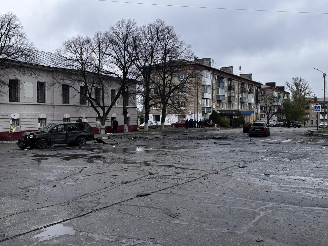 Руйнування у Балаклії. Фото: Степан Масельський у Facebook