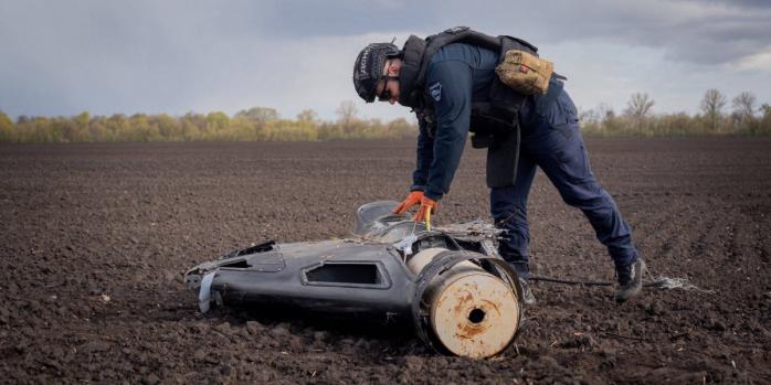 Уничтожение боевых частей враждебных БПЛА, фото: ГСЧС
