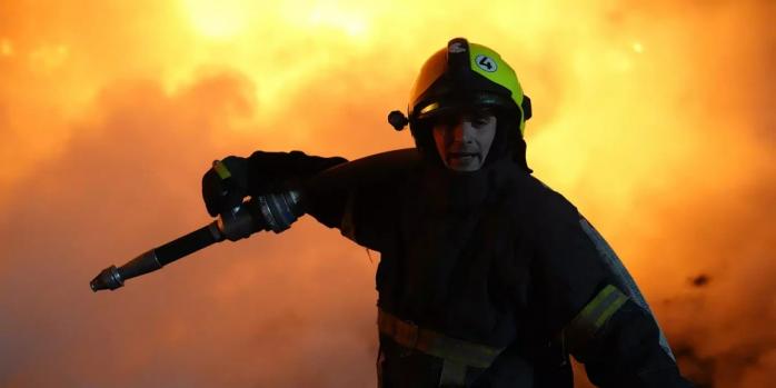 Пожар на свалке в селе Барвинок, фото: ГСЧС Закарпатья