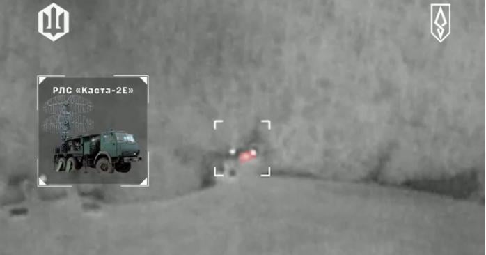 Украинские дроны поразили РЛС &laquo;Каста-2Е&raquo; в Белгородской области РФ. Фото: 