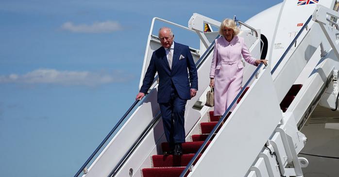 Британский король Чарльз III прибыл с визитом в США. Фото: 