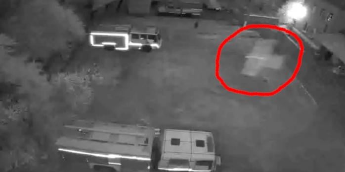 Российские беспилотники атаковали спасателей в Марганце, скриншот видео