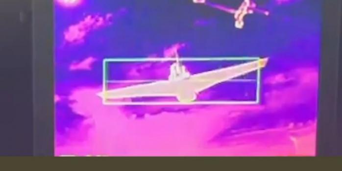 Уничтожение вражеских дронов, скриншот видео